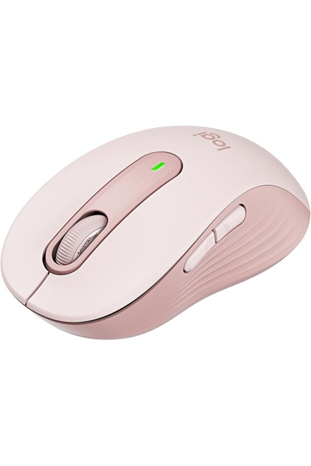 ماوس Signature M650 اللاسلكي - للأيدي الصغيرة والمتوسطة الحجم، بطارية تدوم لمدة عامين، استماع صامت