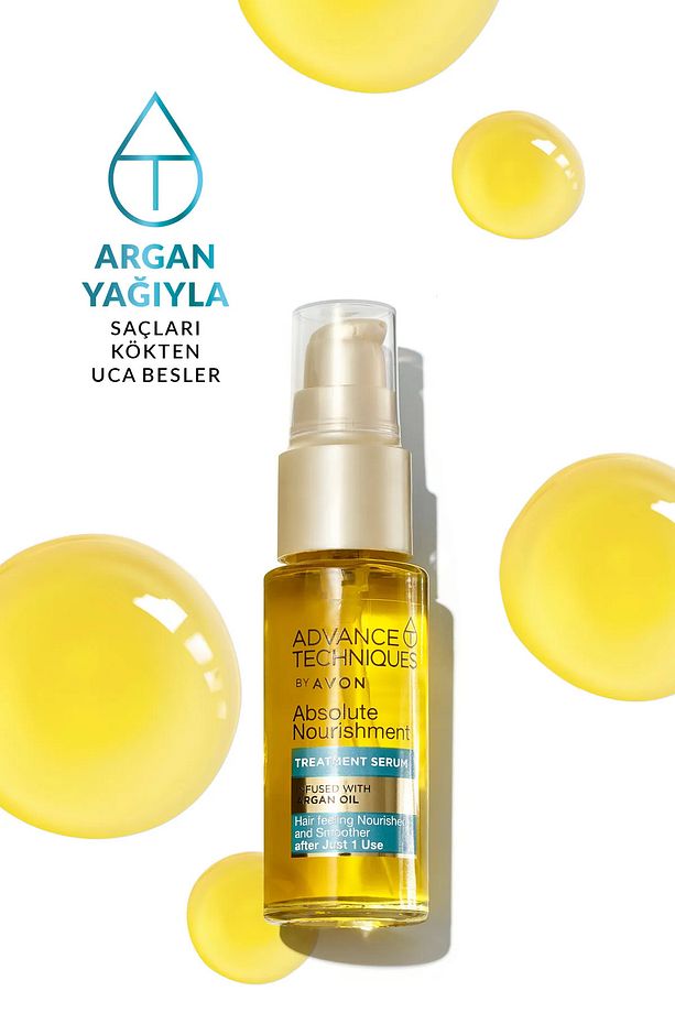 Advance Techniques Fas Argan Yağı İçeren Besleyici Saç Serumu 30ml - 2