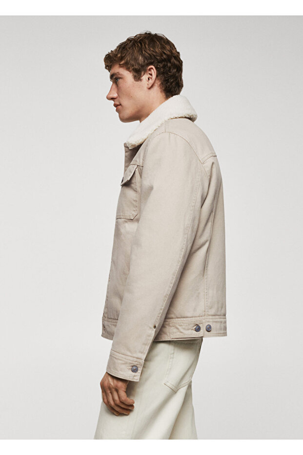 Erkek Bej Ceket 67150270 - 4