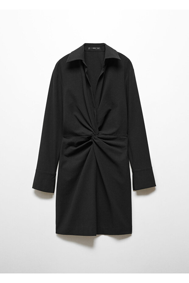 Siyah Kadın  Elbise 67955742 - 5