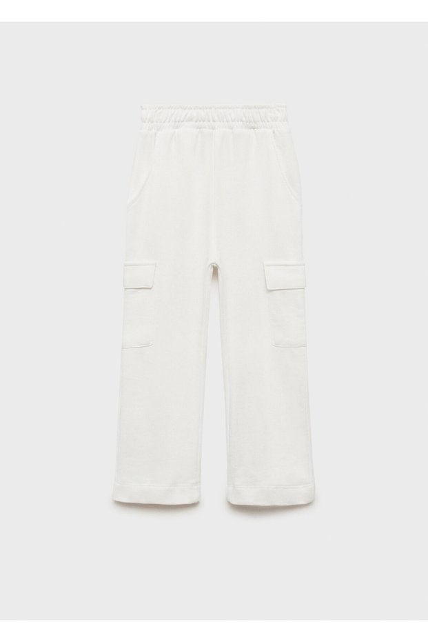 Kirik White Girls' Trousers 77180386