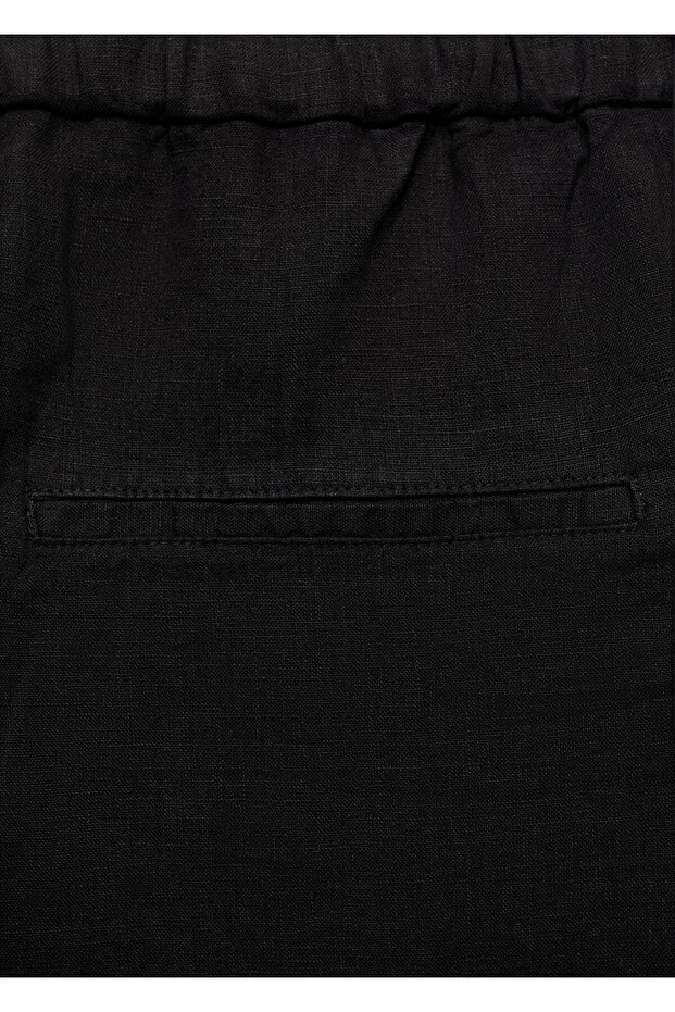 Siyah Kadın  Pantolon 77150332 - 3