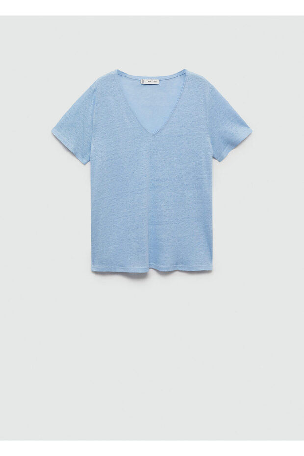 Women's Sky Blue T-Shirt 77120583