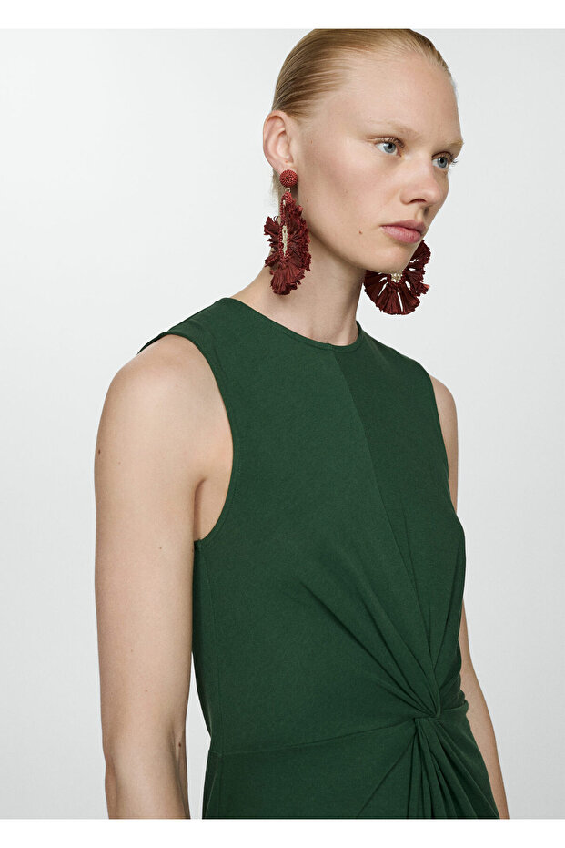 Rochie de damă verde 77100368 - 11