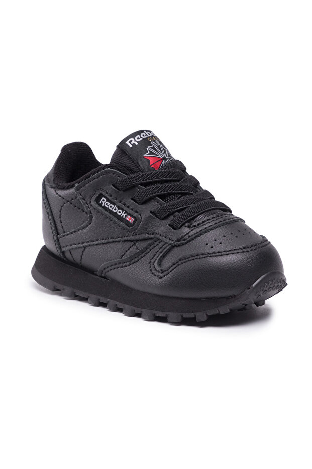 Fz2094 Cl Lthr Black Baby Walking Shoes