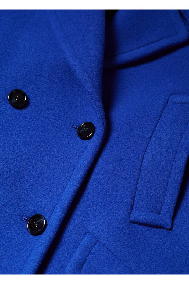 Blauer Damenmantel 37936719 - 6