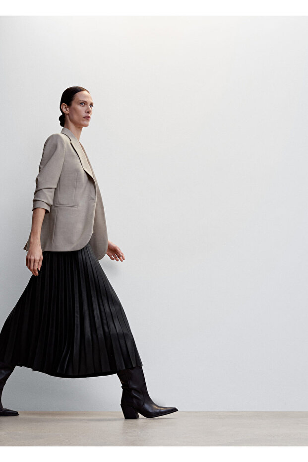 Černá dámská sukně 47132003 - 4