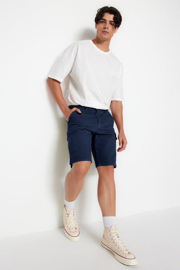 Indigo Relaxed Kot Şort TMNSS23SR00065 - 9