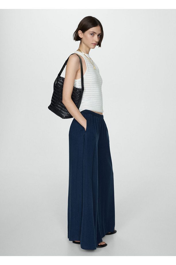 Koyu Denim Kadın  Pantolon 67039036 - 1