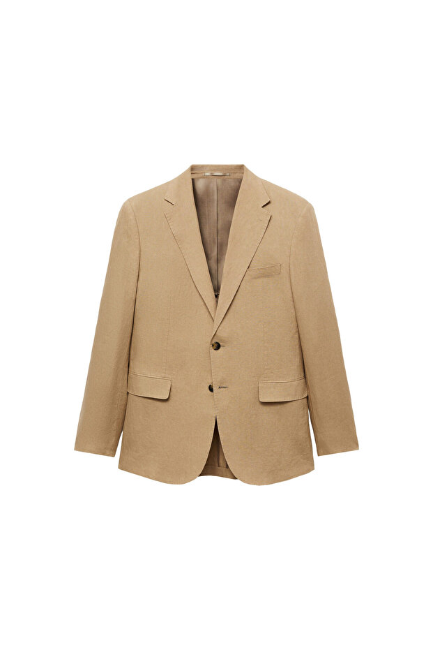 Koyu Camel Erkek Blazer Ceket 77110587 - 2