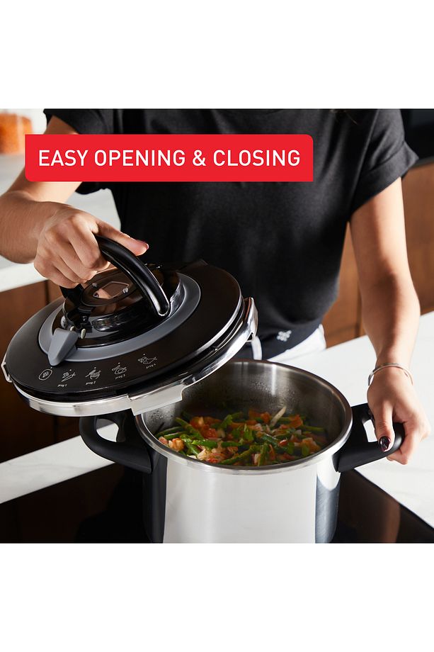 Clipso+ CHEF 8L | Pressure Cooker | 4 Cooking Programs | Fast Cooking | One-Handed Lid | P4551431 - 5