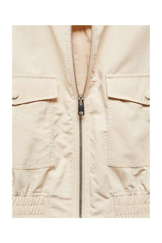 Bomber jacket with pocket - 5