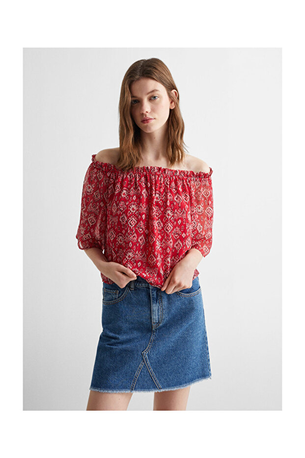 Off shoulders blouse - 7