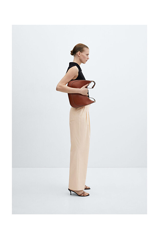 Trousers with belt loops - 4