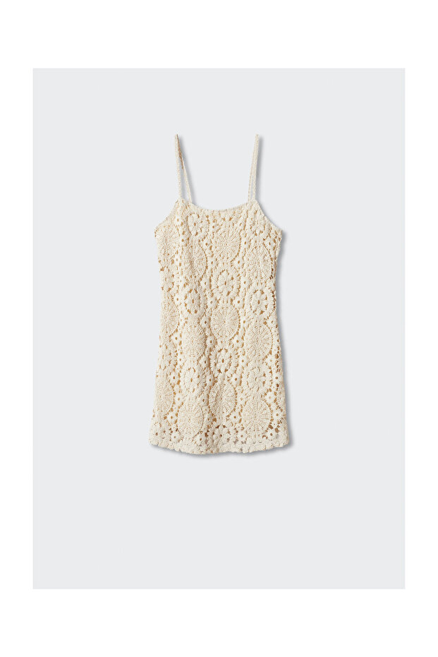 Crochet short dress - 1