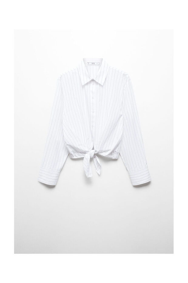 Knotenhemd ohne Knöpfe - 1