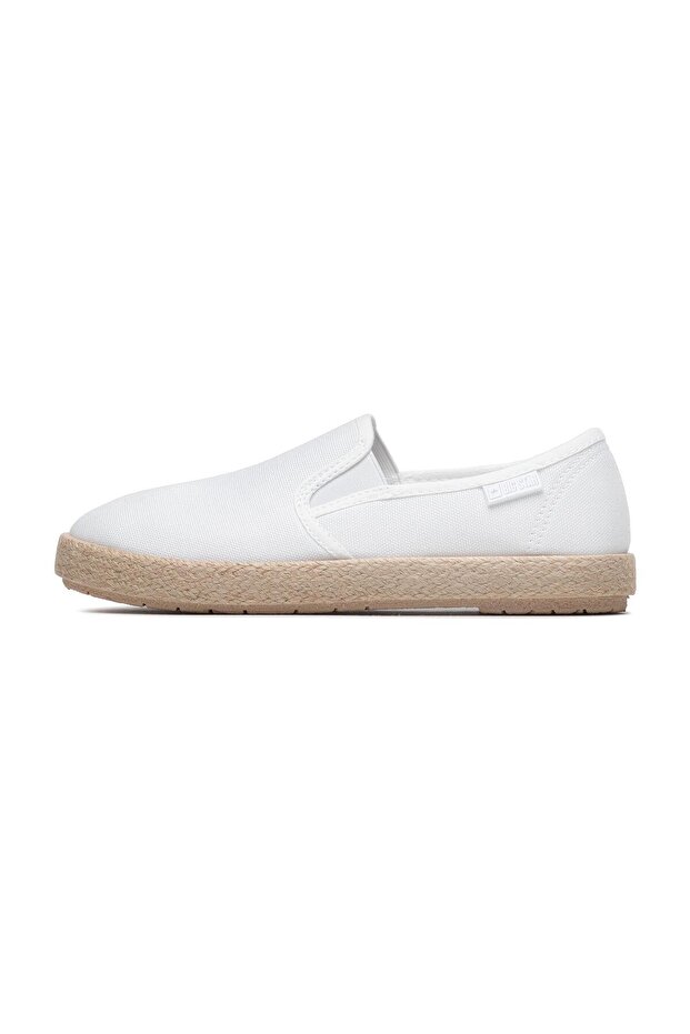 Espadryle Białe Dorośli - 8