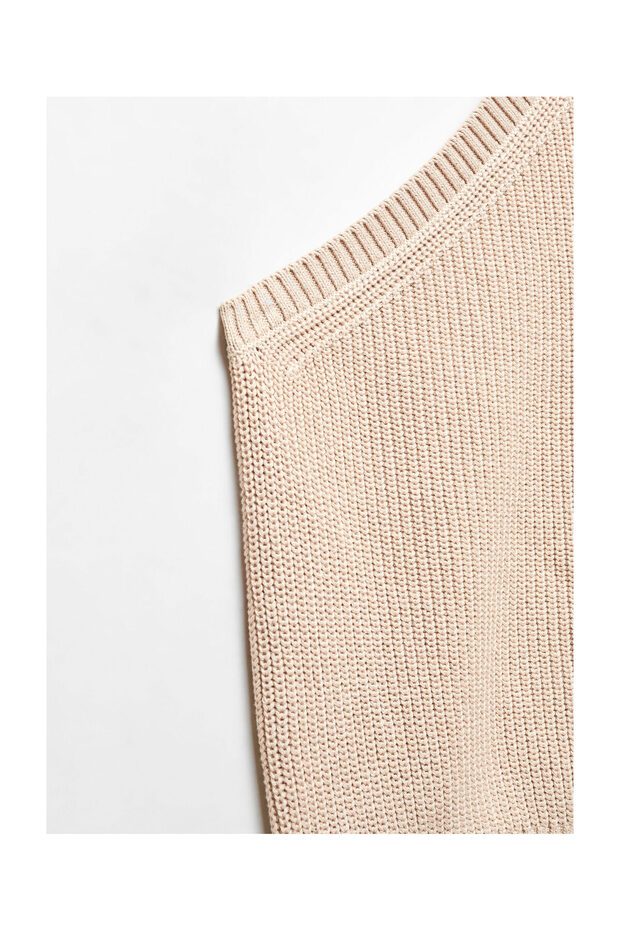 Asymmetric knit sweater - 4