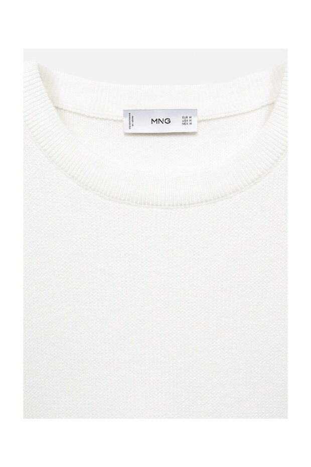 Structured cotton sweater - 5