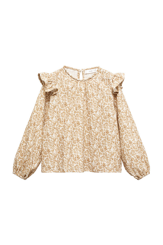 Ruffles printed blouse - 2