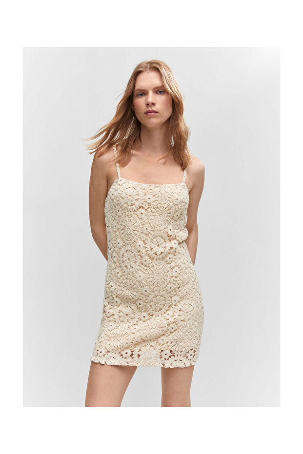 Crochet short dress - 2