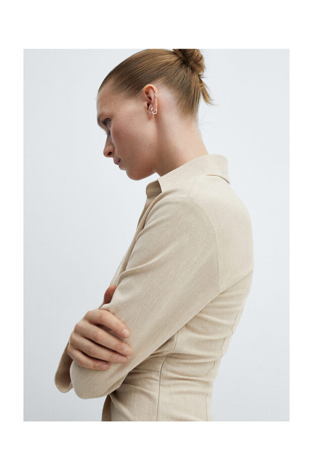 Kleid mit Knotendetail - 3