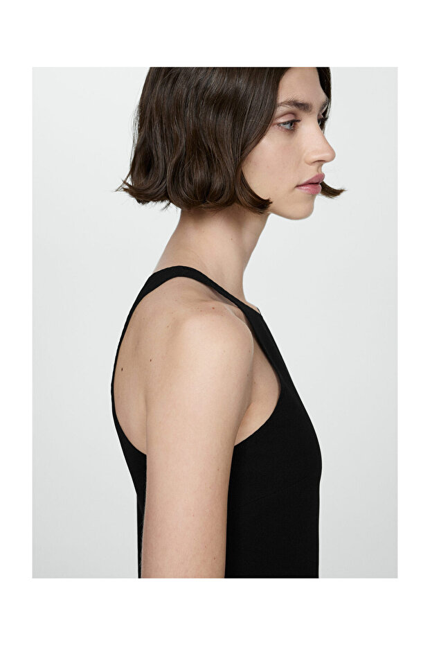 Midi-dress with slit - 5