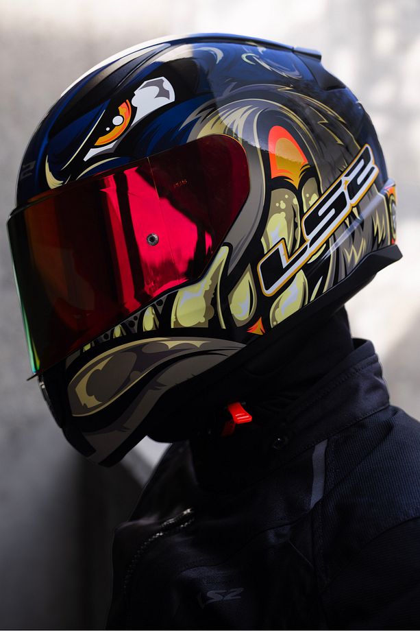 RAPID 2 SPOX MAVİ-GRİ KASK - 1