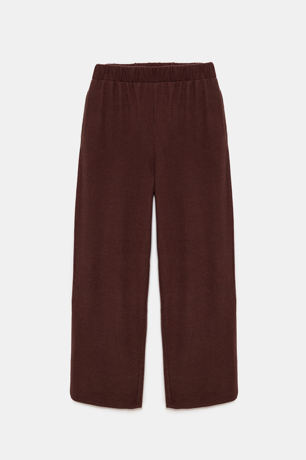Pocketed Pants with Elastic Waistband