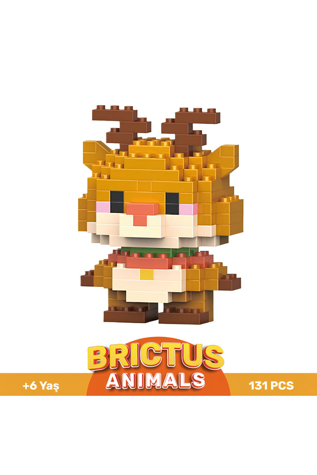 Brictus Animals Geyik Yapı Blokları 131PCS - 1