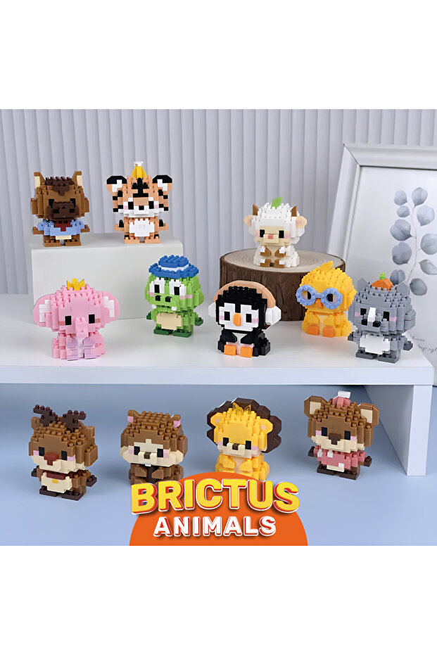 Brictus Animals Geyik Yapı Blokları 131PCS - 3