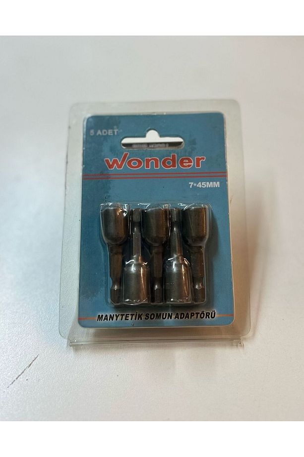 Wonder Manyetik Somun Sıkma Adaptörü 7x45mm (5li Paket) - 5