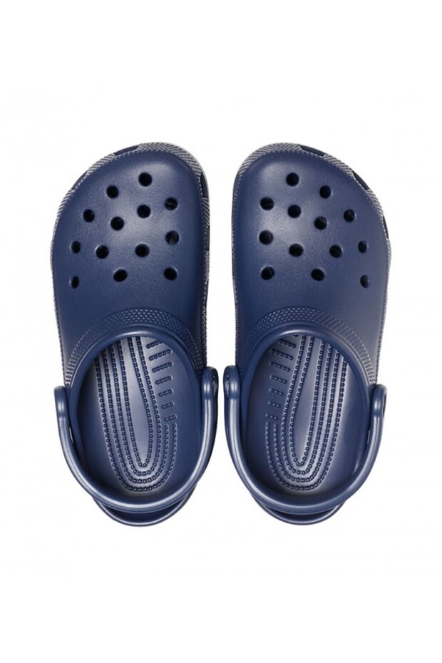 Classic Unisex Navy Blue Slippers - 4