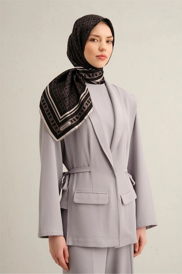 84 Twill Ipek Eşarp 9301d - 3