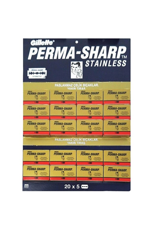 Boltoptan بيرما شارب الحلاقة الكاملة 100 قطعة - 1