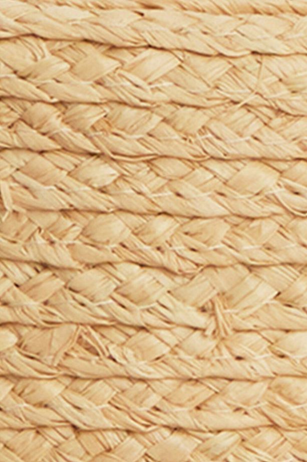 Lily Hasır Şapka BE11 Natural/Navy - 4