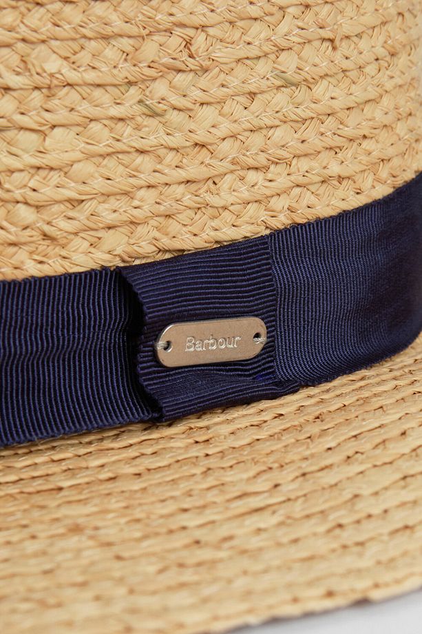 Lily Hasır Şapka BE11 Natural/Navy - 3