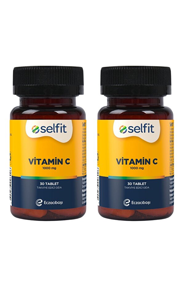 Vitamin C 1000 mg 30 Tablet x 2 - 1
