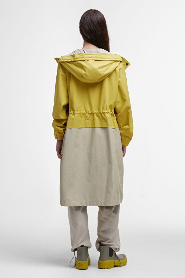 Evie Showerproof Parka GN32 Limeade - 7