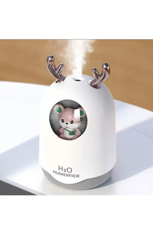 Air Humidifier with Night Light Aromatherapy Diffuser for Home Office Car Pink