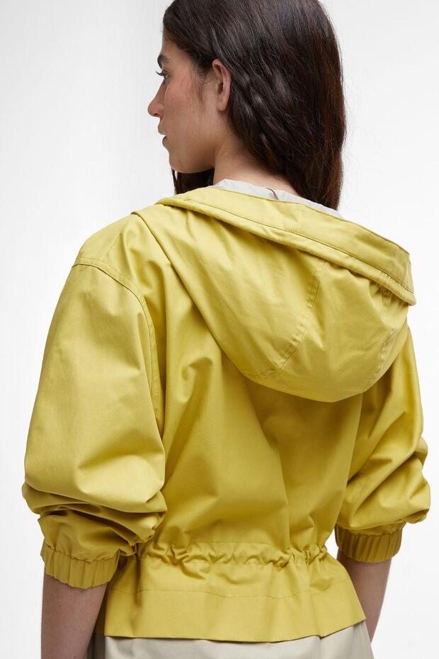 Evie Showerproof Parka GN32 Limeade - 8