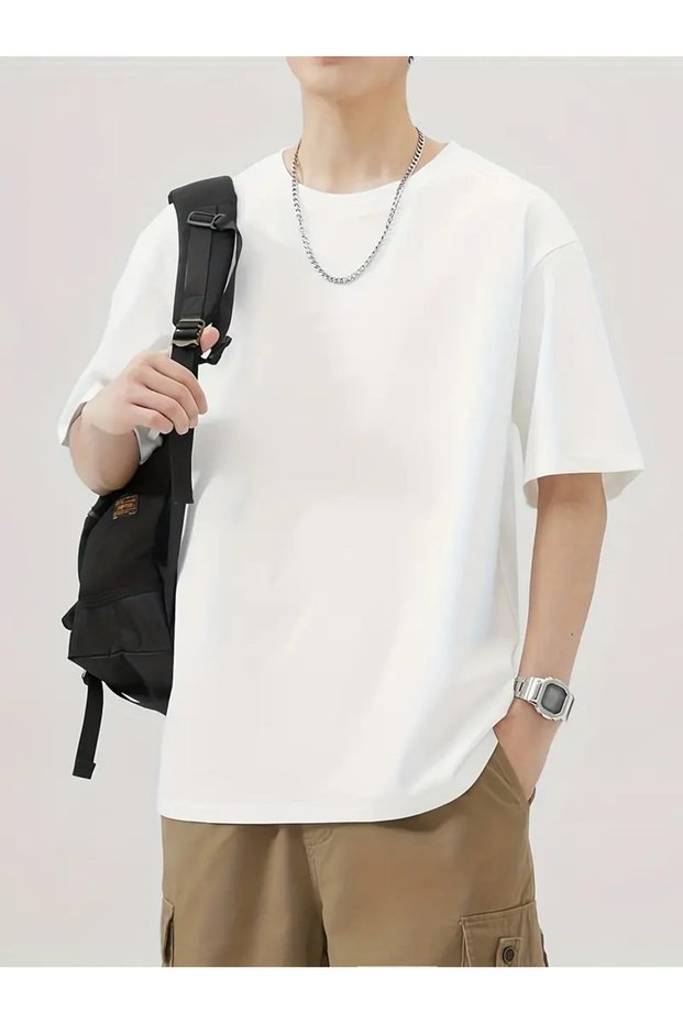 Unisex Oversize Crew Neck T-shirt