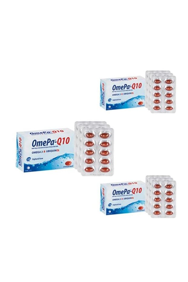 Q10 Omega3 30 Kapsül 3 Adet - 1