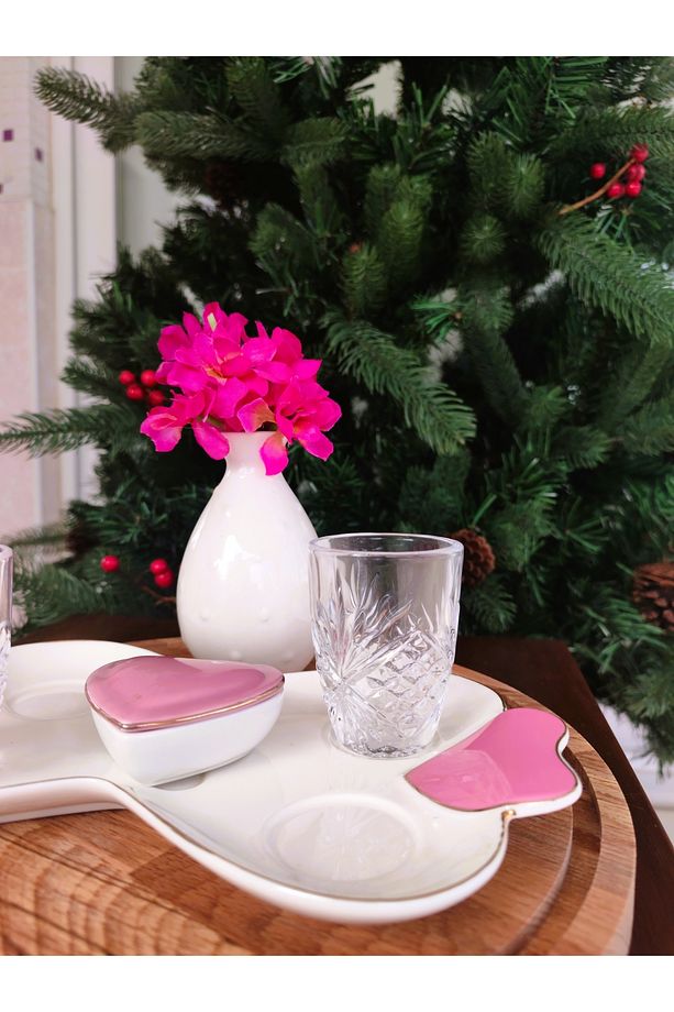 Aron 4'lü Mini Kahve Yanı Bardağı Seti 70 ml Klasik - 6