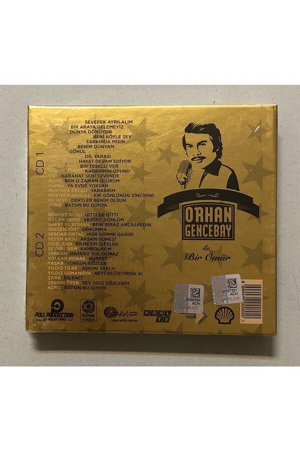 Orhan Gencebay Ile Bir Ömür 2 Cd Kitapçıklı (Jelatininde Sıfır Orjnal Dönem Baskı Cd) - 2