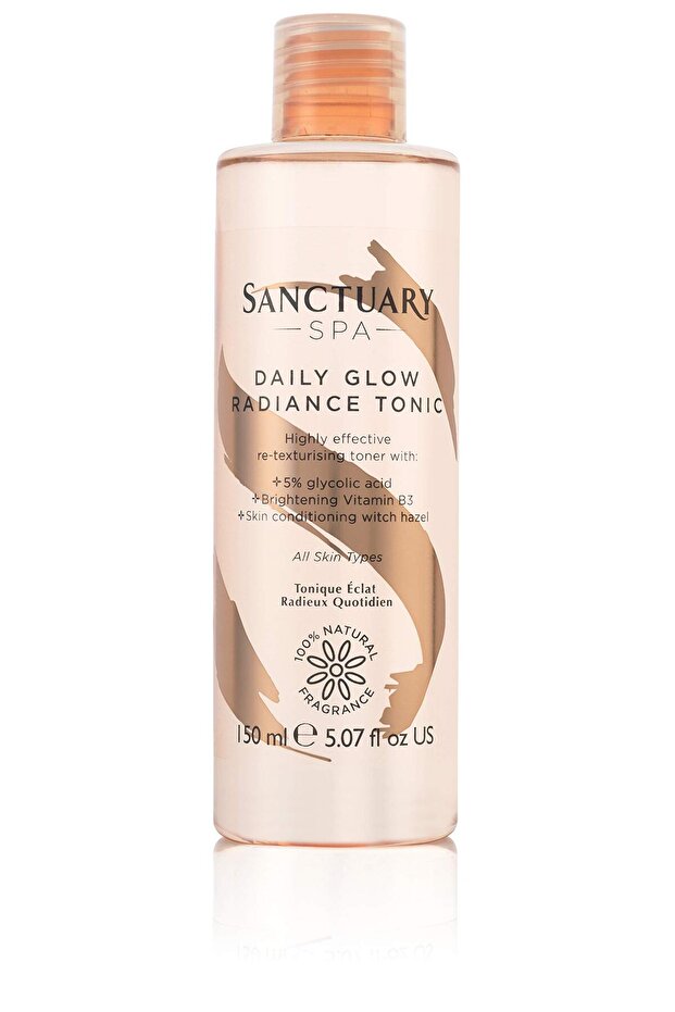 Spa Daily Glow Radiance Tonic Exfoliating Glycolic Toner, 150 ml
