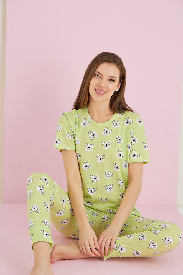 COMBED PYJAMAS SET - 1
