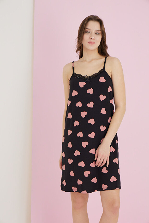 BAMBOO İP ASKILI TUNİK - 1