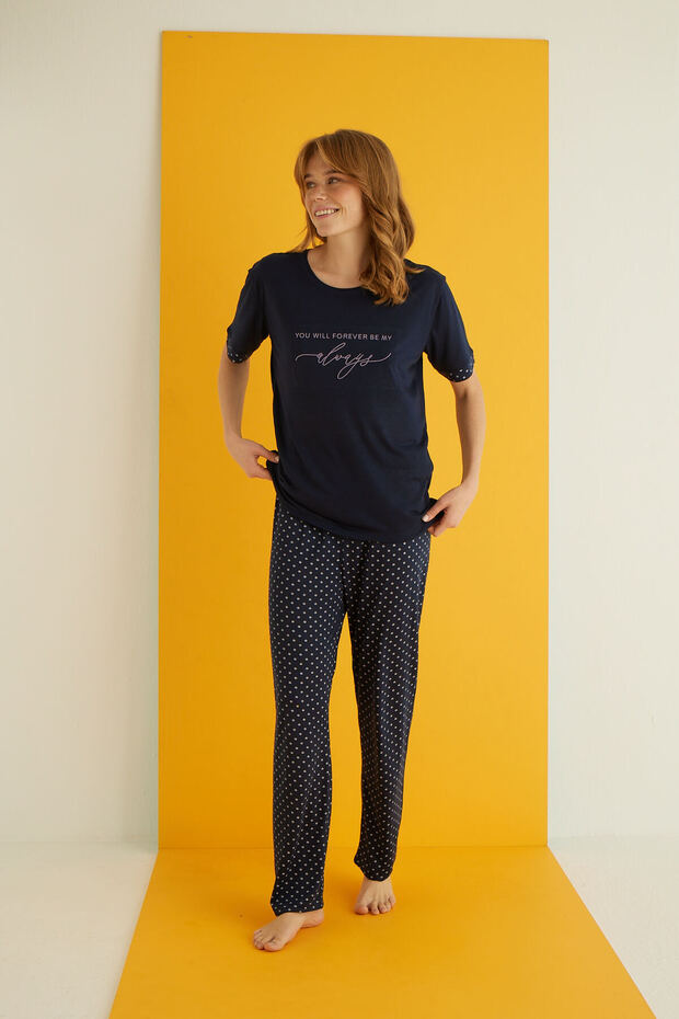 VİSKON PİJAMA TAKIMI - 2