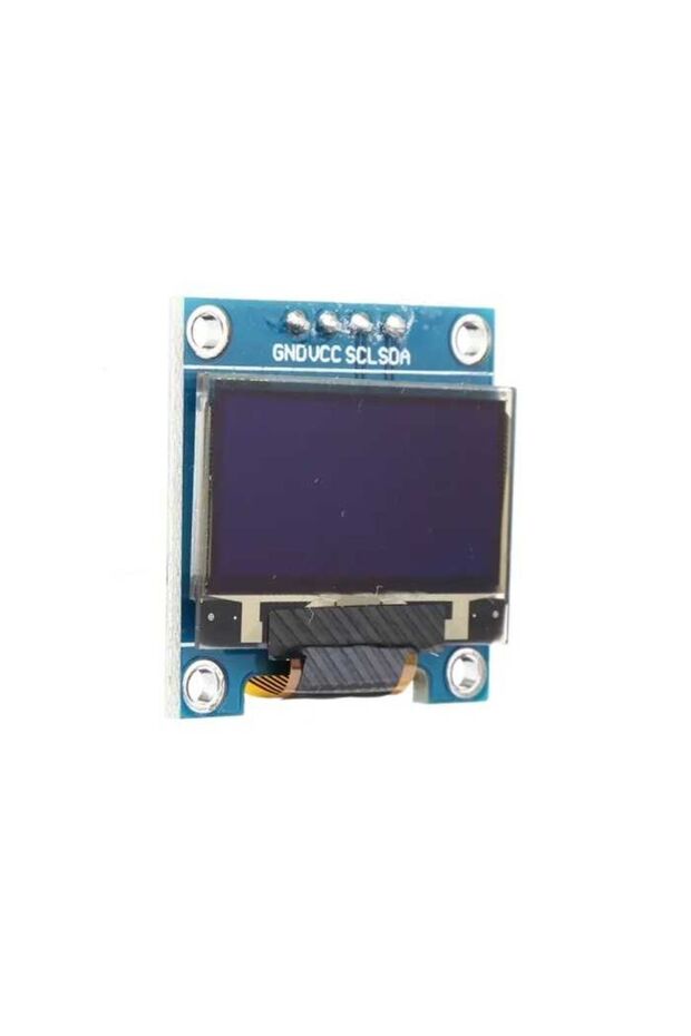 0.96 Inch 128x64 I2c Oled Display Ssd1306 Arduino Mavi - Sarı - 3